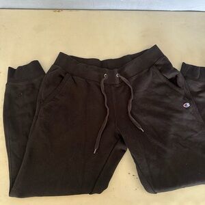 Champion Dark Sweatpants with Logo